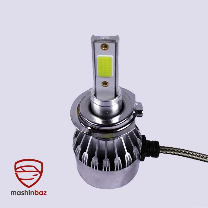 هدلایت سام U10 پایه H7 سفید یخی با کابل