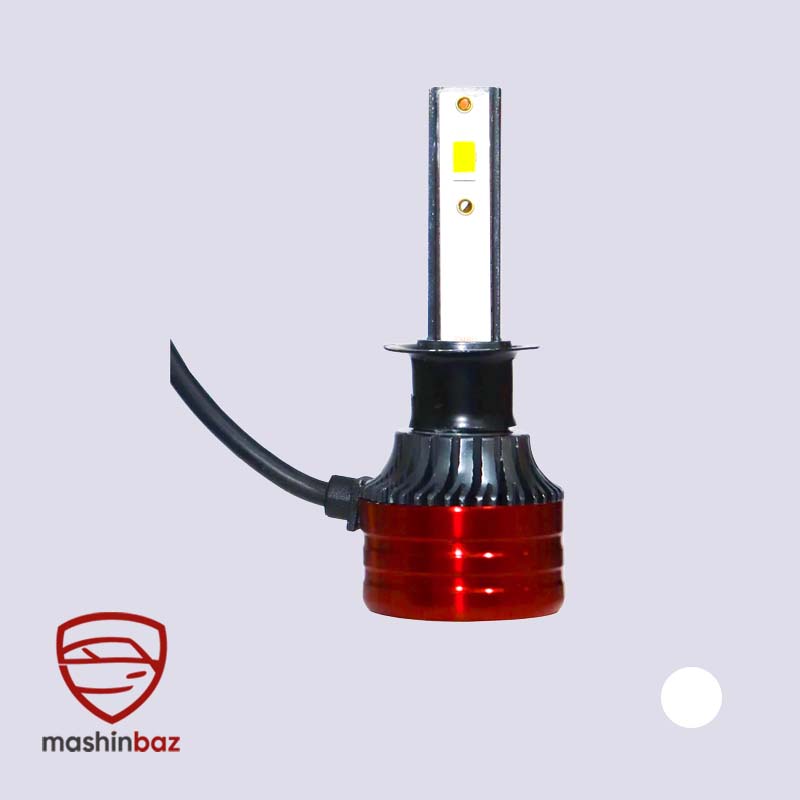 هدلایت-سام-SM60-پایه-H7-نور-سفید-یخی