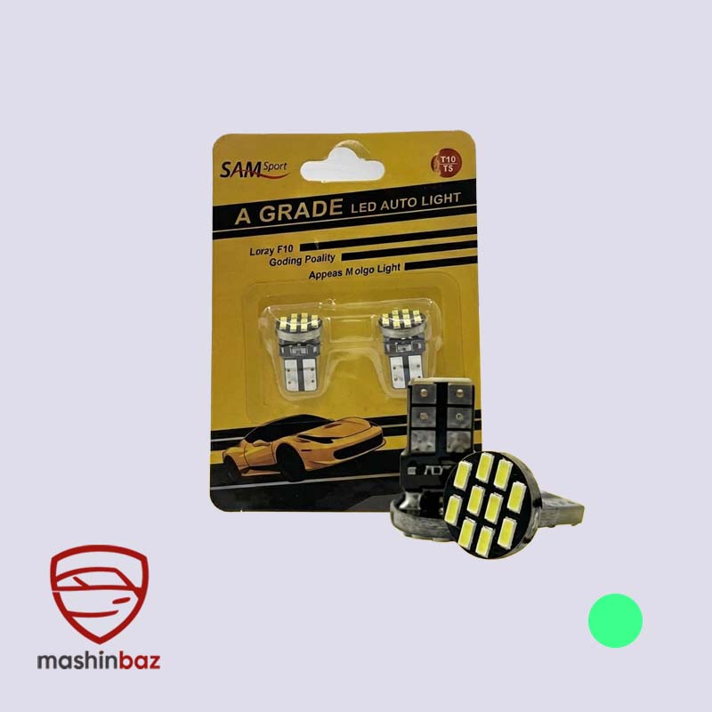 لامپ سکن SMD برند سام SAM 10 تایی پاور همراه جعبه اصلی