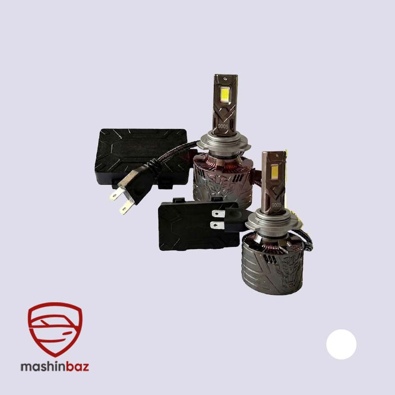 هدلایت سام SAM T66 پایه 9005 نور یخی مخصوص نور بالا با پرتاب نور خیره‌کننده