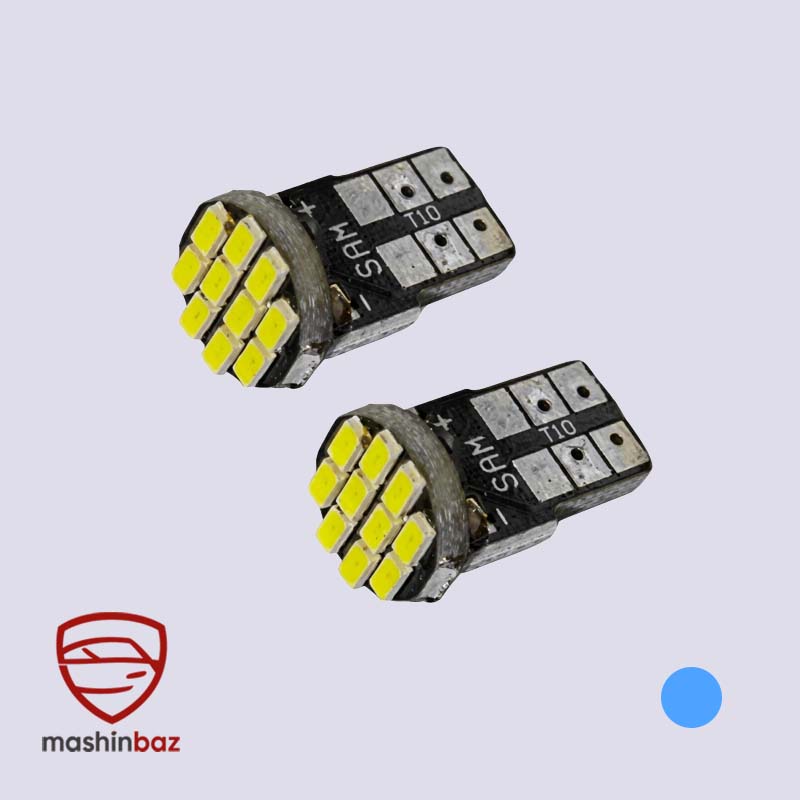 لامپ سکن SMD برند سام SAM آبی ۱۰ تایی الترا