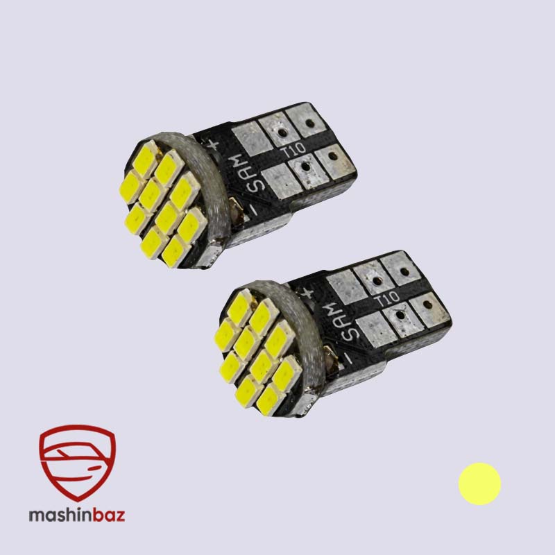 لامپ سکن SMD برند سام SAM لیمویی ۱۰ تایی الترا آریایی