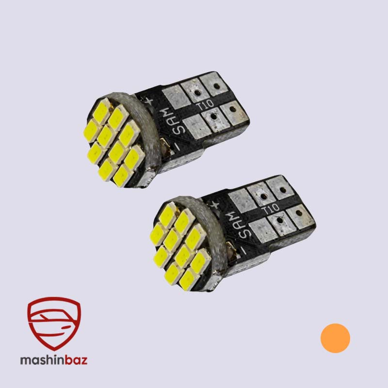 لامپ سکن SMD برند سام SAM نارنجی ۱۰ تایی الترا آریایی