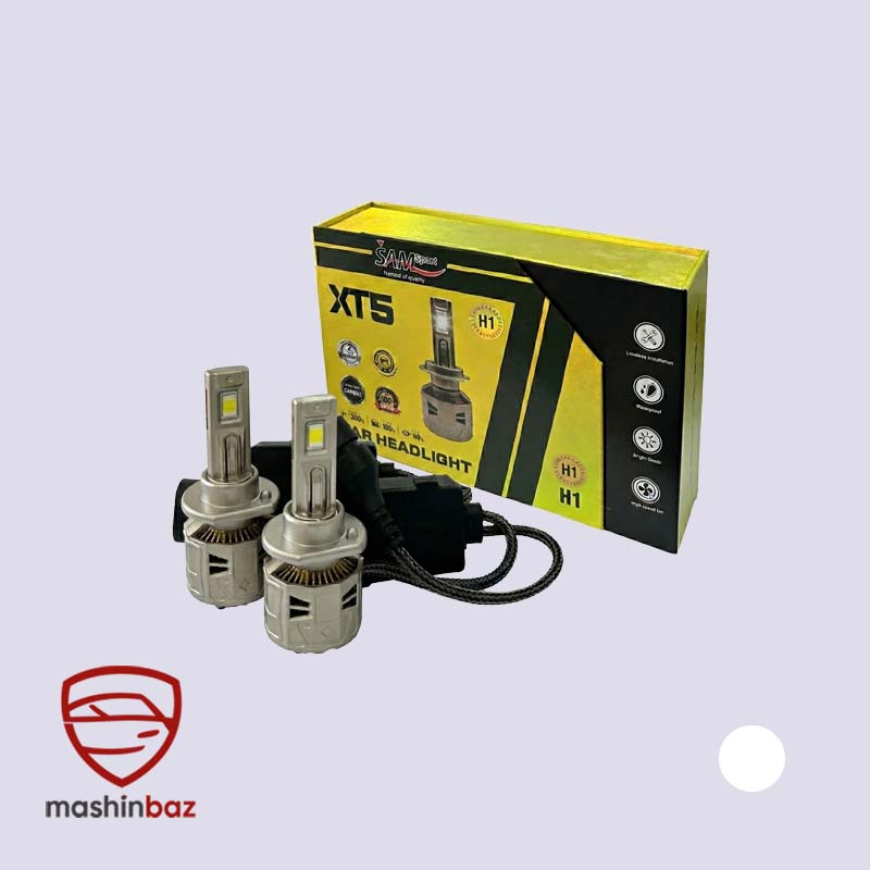 هدلایت-سام-XT5-پایه-H1-نور-سفید-یخی
