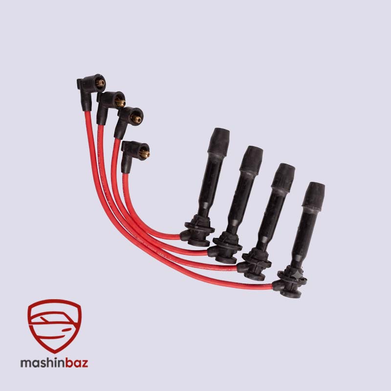 وایر شمع تقویتی پاور اصل برای خودروی لیفان x60 با لایه سیلیکونی نسوز جهت تقویت جرقه‌زنی، بهبود احتراق سیلندر و افزایش شتاب اولیه کراس‌اوور