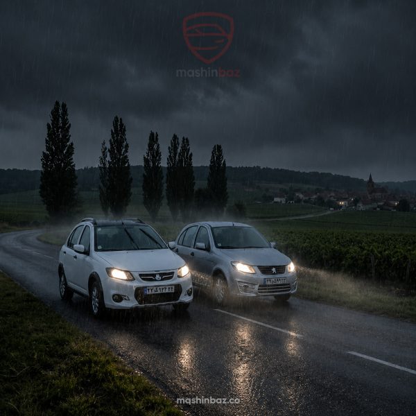 هدلایت مناسب کوییک و ساینا با پایه H4 و H1 برای افزایش دید در رانندگی شب